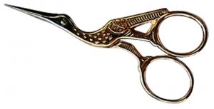 Stork Scissors white background