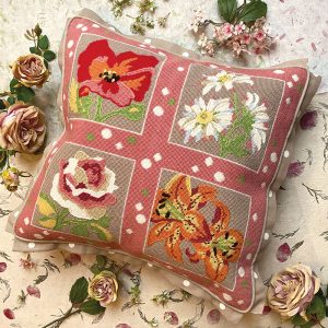 Fragrant Flowers Cushion