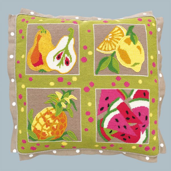 Luscious Fruit Cushion