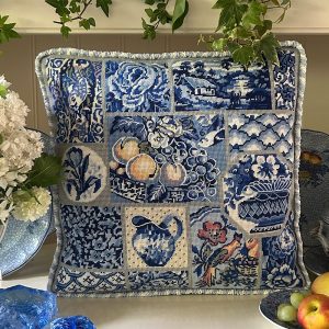 Blue and White China Patchwork